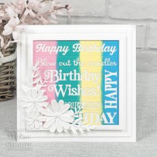 Sue Wilson Craft Dies Boxed Sentiments Birthday Wishes