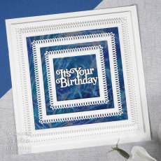 Sue Wilson Craft Dies Noble Collection Looped Squares Craft Die | Set of 10