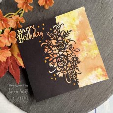 Creative Expressions Craft Dies Paper Cuts Collection Sun Kissed Rose Edger