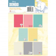 Disney Dumbo A4 Coloured Card Pack | 24 sheets