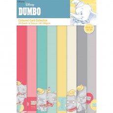 Disney Dumbo A4 Coloured Card Pack | 24 sheets