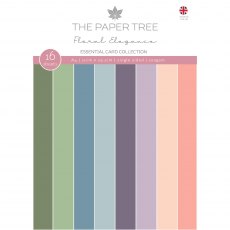 The Paper Tree Floral Elegance A4 Essential Colour Card | 16 sheets