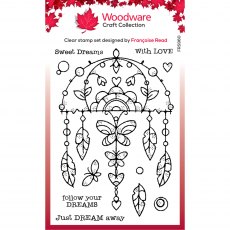 Woodware Clear Stamps Garden Dream Catcher | Set of 11