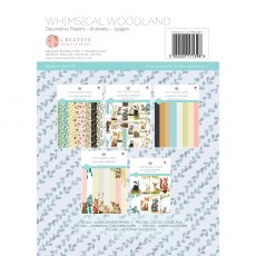 The Paper Tree Whimsical Woodland A4 Backing Papers | 16 sheets