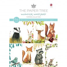 The Paper Tree Whimsical Woodland A6 Topper Pad | 64 sheets