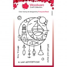 Woodware Clear Stamps Seaside Dreamcatcher | Set of 6