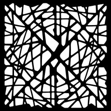 Woodware Stencil Web | 6 x 6 inch