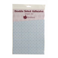 Woodware A4 Double Sided Adhesive Sheets | Pack of 4