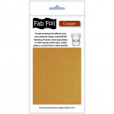 Wow Fab Foil Bright Copper | 10cm x 1m
