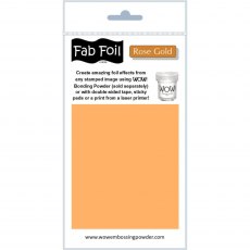 Wow Fab Foil Rose Gold | 10cm x 1m