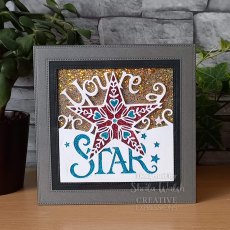 Creative Expressions Craft Dies Paper Cuts Collection You're A Star Edger