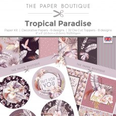 The Paper Boutique Tropical Paradise  8 x 8 inch Paper Kit | 30 sheets