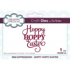 Sue Wilson Craft Dies Mini Expressions Collection Hoppy Hoppy Easter