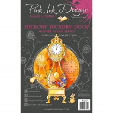Pink Ink Designs Clear Stamp Hickory Dickory Dock | Set of 16