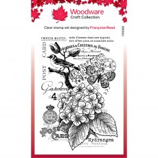 Woodware Clear Stamps Hydrangea