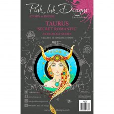 Pink Ink Designs Clear Stamp Taurus Secret Romantic | Set of 12