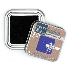 Craft Artist Gold Fusion Ink Pad Blueberry