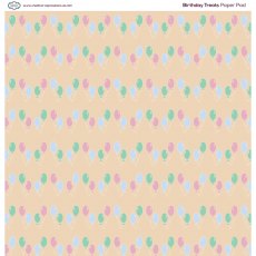 Creative Expressions 8 x 8 inch Paper Pad Birthday Treats | 24 Sheets