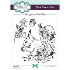 Creative Expressions Designer Boutique Clear Stamps Nuts About You | Set of 3