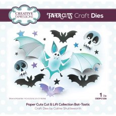 Creative Expressions Craft Dies Paper Cuts Cut & Lift Collection Bat-Tastic