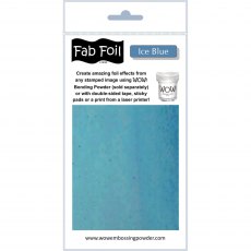 Wow Fab Foil Ice Blue | 10cm x 1m