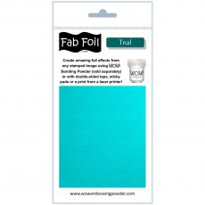 Wow Fab Foil Teal | 10cm x 1m