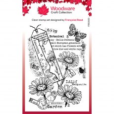 Woodware Clear Stamps Garden Daisies