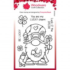 Woodware Clear Stamps Lucky Gnome | Set of 6
