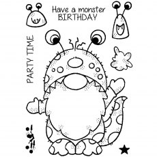 Woodware Clear Stamps Monster Gnome | Set of 8