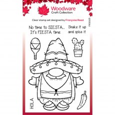 Woodware Clear Stamps Fiesta Time | Set of 7