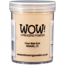 Wow Embossing Powder Clear Matt Dull | 160ml