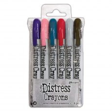 Ranger Tim Holtz Distress Crayons Set 16 | Set of 6