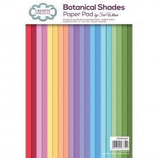 Creative Expressions Sue Wilson 6 x 8 inch Paper Pad Botanical Shades | 30 sheets