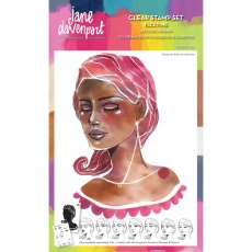 Jane Davenport Clear Stamp Facetime | Set of 2