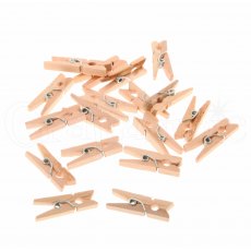 Wooden Mini Clothes Pegs | Pack of 50