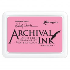 Ranger Wendy Vecchi Archival Ink Pad Pink Peony