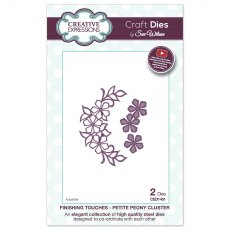 Sue Wilson Craft Dies Finishing Touches Collection Petite Peony Cluster | Set of 2