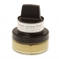 Cosmic Shimmer Metallic Gilding Polish Golden Olive | 50ml