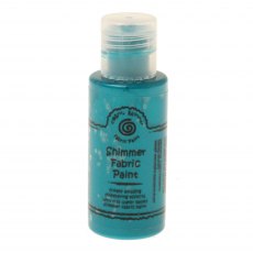 Cosmic Shimmer Fabric Paint Turquoise Wave | 50ml