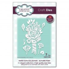 Creative Expressions Craft Dies Paper Cuts Collection Autumn Posy | Set of 7