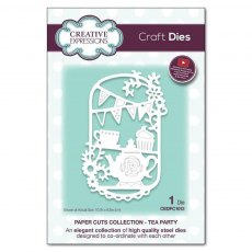 Creative Expressions Craft Dies Paper Cuts Collection Tea Party