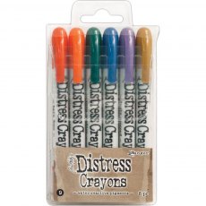 Ranger Tim Holtz Distress Crayons Set 9 | Set of 6