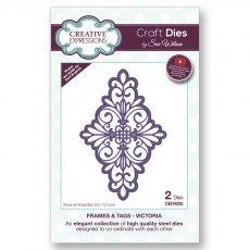 Sue Wilson Craft Dies Frames & Tags Collection Victoria | Set of 2