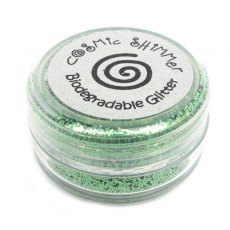 Cosmic Shimmer Biodegradable Fine Glitter Spring Green | 10 ml