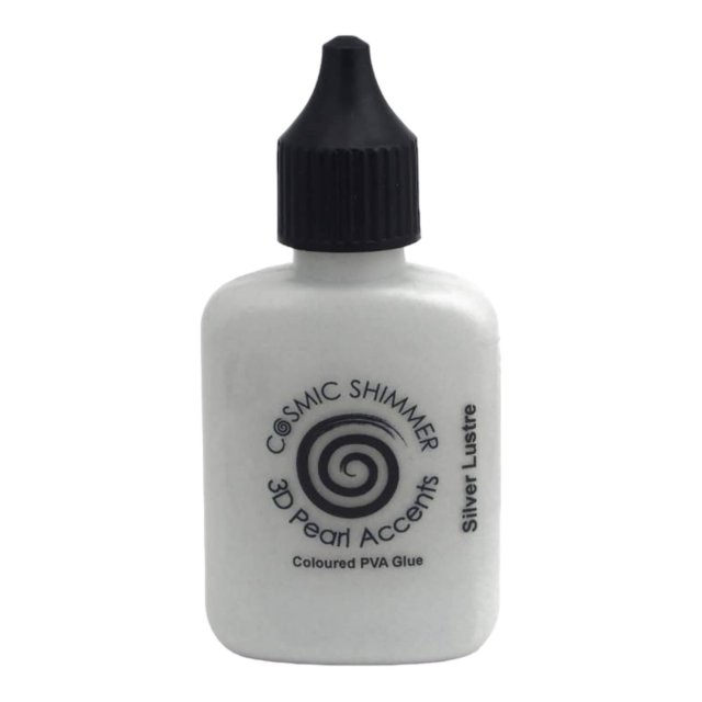Cosmic Shimmer Cosmic Shimmer 3D Pearl Accents Silver Lustre | 30ml