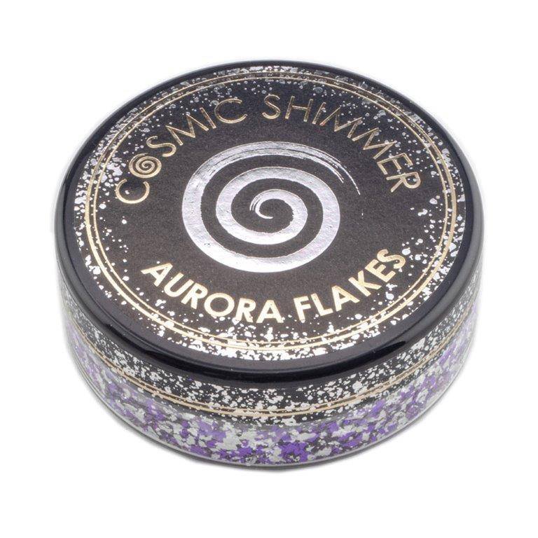 Cosmic Shimmer Cosmic Shimmer Aurora Flakes Frosted Violet | 50 ml