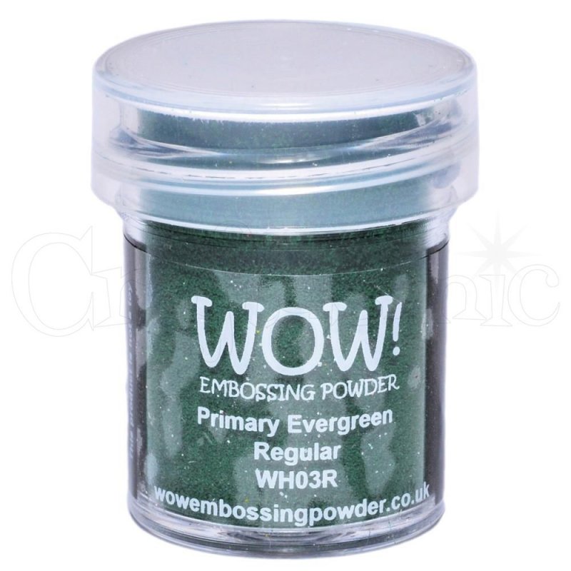 Wow Embossing Powders Wow Embossing Powder Primary Evergreen | 15ml