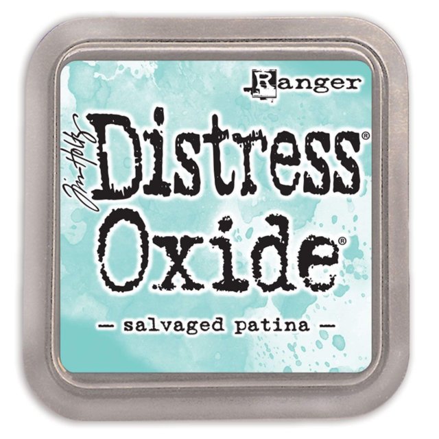 Distress Ranger Tim Holtz Distress Oxide Ink Pad Salvaged Patina