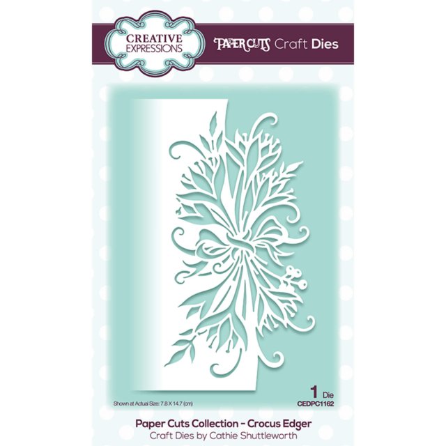 Paper Cuts Creative Expressions Craft Dies Paper Cuts Collection Crocus Edger