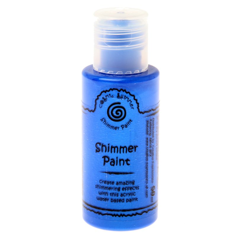 Cosmic Shimmer Cosmic Shimmer Shimmer Paint Azure | 50ml
